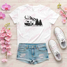 Camping Trailer Embroidery Design