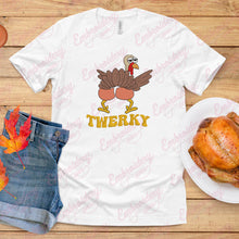 Twerky Funny Thanksgiving Turkey Embroidery Design