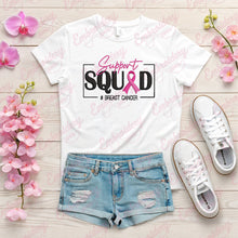 Support Squad Breast Cancer Awareness Embroidery Design
