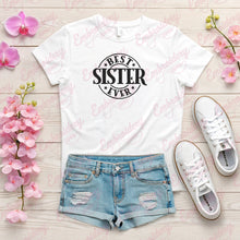 Best Sister Ever Embroidery Design
