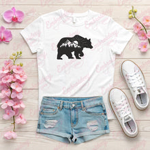 Bear Mountain Embroidery Design