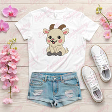 Funny Goat Embroidery Design