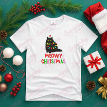 Meowy Christmas Cat Embroidery Design