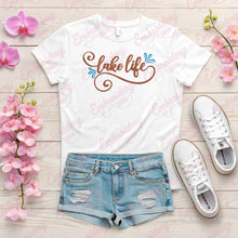 Lake Life Summer Embroidery Design