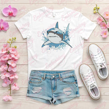 Great White Shark Machine Embroidery Design