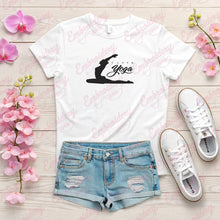 I Love Yoga Embroidery Design