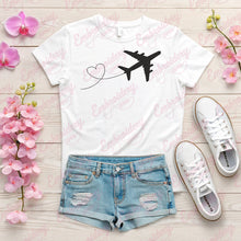 Flying Airplane Embroidery Design