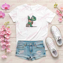 I Peeking You Turtle Embroidery Design