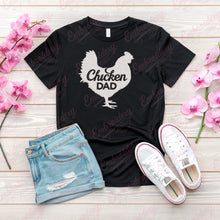 Funny Chicken Dad Embroidery Design