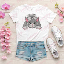 Funny Cat Embroidery Design