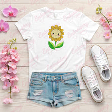 Cute Sunflower Embroidery Design