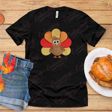 Baby Turkey Thanksgiving Embroidery Design