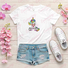 Unicorn Weightlifting Embroidery Design