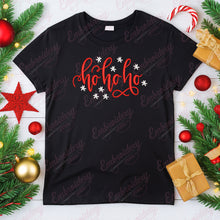 Christmas Ho Ho Ho Word Embroidery Design