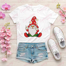 Gnome with Daisy Flower Embroidery Design