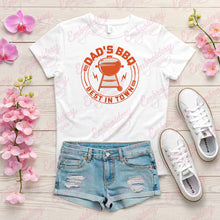 Dad's BBQ Best In Town Embroidery Design
