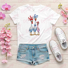 Colorful Crazy Chickens Embroidery Design