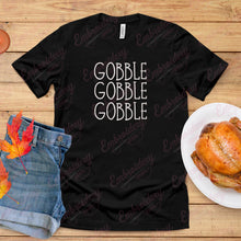 Gobble Gobble Thanksgiving Embroidery Design