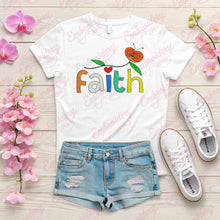 Faith Text Machine Embroidery Design