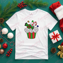 Christmas Cupcake Embroidery Design