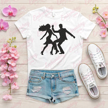 Dance Couple Embroidery Design