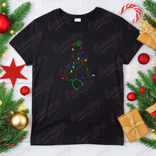 Healthcare Christmas Light Embroidery Design