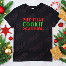 Put That Cookie Down Now Christmas Embroidery Design