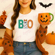 Boo Cute Halloween Word Embroidery Design