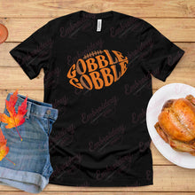 Thanksgiving Football Gobble Embroidery Design