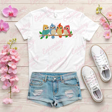 Cute Birds Set Embroidery Design