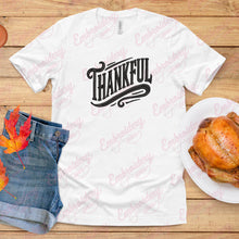 Thanksgiving Thankful Embroidery Design