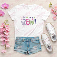 Wow Machine Embroidery Design