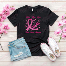 Faith Hope Love Dragonfly Breast Cancer Embroidery Design