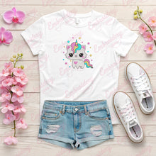 Caticorn Funny Cat Unicorn Embroidery Design