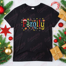 Christmas Family Joy Embroidery Design