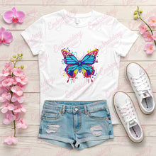 Colorful Butterfly Embroidery Design