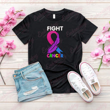 Fight Cancer Ribbon For Cancer Awareness Embroidery Design