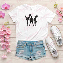 Cheerleader Embroidery Design