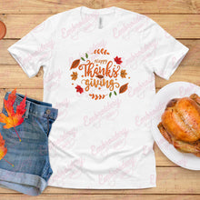 Happy Thanksgiving Embroidery Pattern