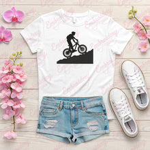 Mountain Bike Riding Embroidery Design
