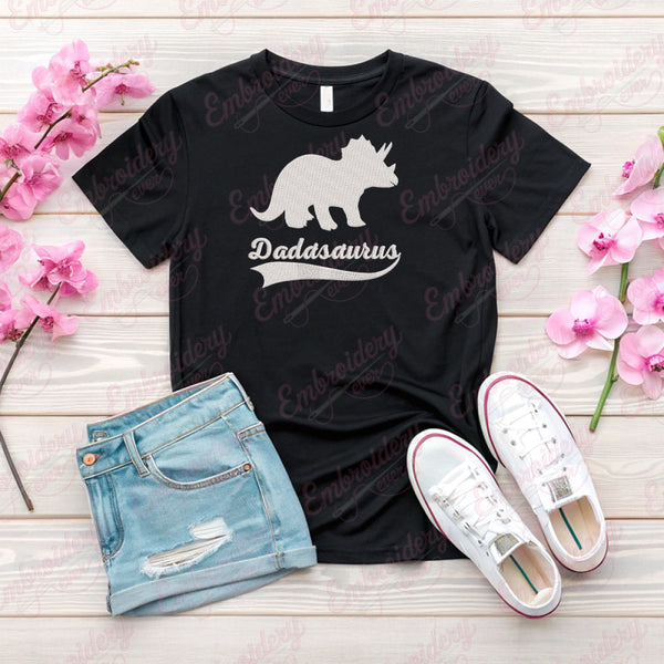 Dadasaurus Machine Embroidery Design