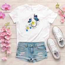 Floral With Butterfly Embroidery Design