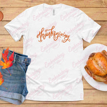Happy Thanksgiving Day Embroidery Machine File
