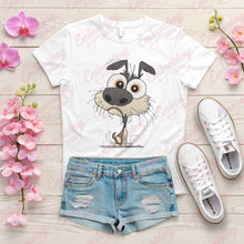 Crazy Dog Embroidery Design