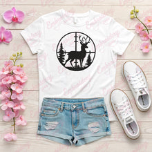 Deer Hunting Embroidery Design
