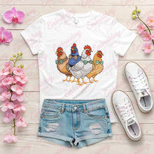 Cute Chickens Machine Embroidery Design