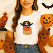 Pirate Candy Corn Halloween Embroidery Design