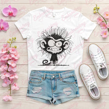 Crazy Monkey Embroidery Design