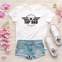 Top Dad Father's Day Embroidery Design