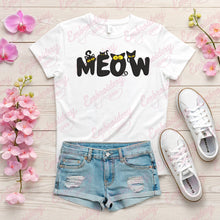 Meow Funny Cat Embroidery Design